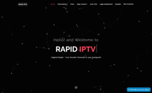 rapid iptv website