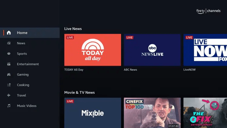 Shifting from Amazon News to Fire TV Channels