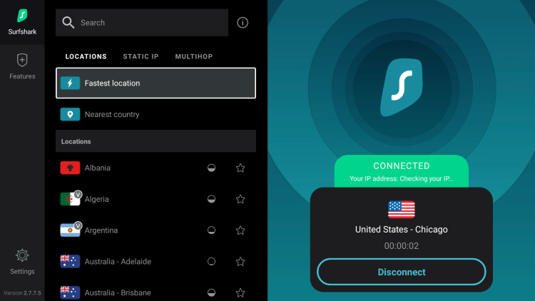 Surfshark is considered the Best VPN for IPTV due to its continuous improvement of their product by adding upgraded features like this, along with other factors.