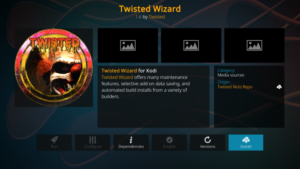 how to install Twisted Kodi Build