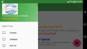 edoctor iptv app settings