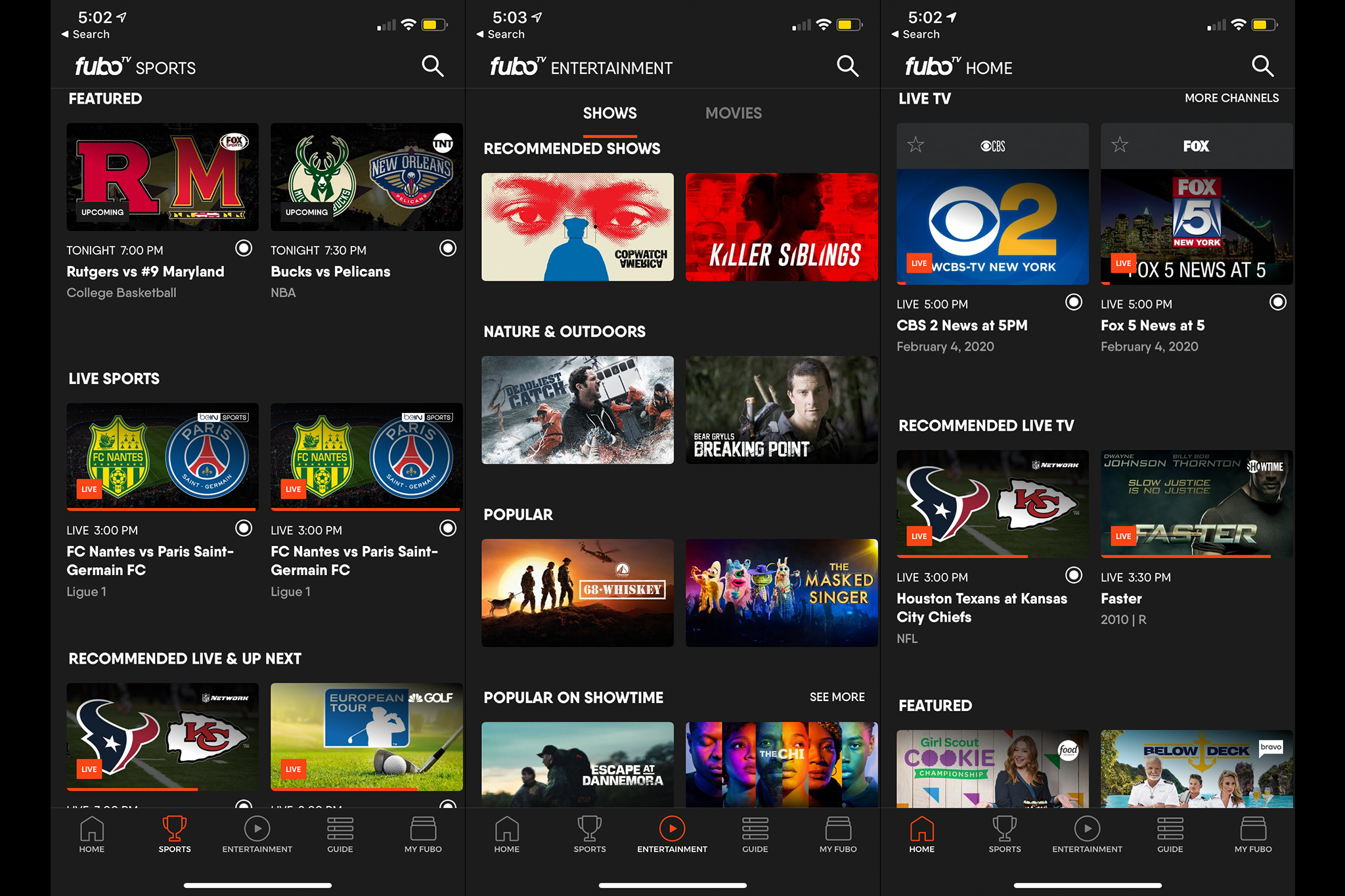 fuboTV is a favored IPTV Service utilized by thousands of cord-cutters across the globe for viewing live channels.