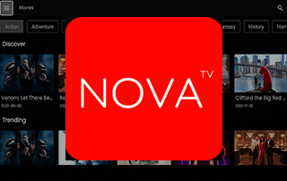 image of nova tv app