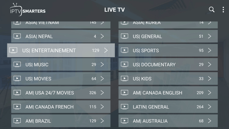 Every subscription plan includes access to over 10,000 live channels and VOD options.