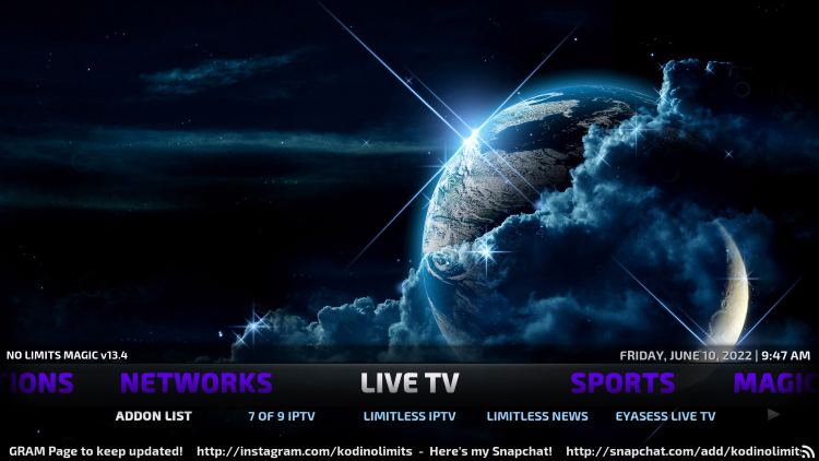 An all-encompassing program packed with add-ons and catalogs that offer an exclusive Kodi experience.